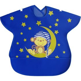 Sevi Bebe Sevimli Yunuslar Mavi Mama Önlüğü
