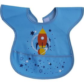 Sevi Bebe Sevimli Yunuslar Mavi Mama Önlüğü