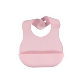 Sevi Bebe Silikon Ayarlanabilir 25 Pembe Mama Önlüğü