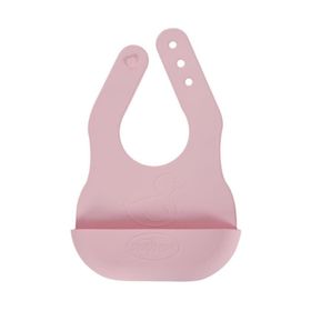 Sevi Bebe Silikon Ayarlanabilir 25 Pembe Mama Önlüğü