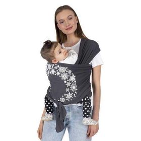 Sevi Bebe Sling ART-562 Gri Bebek Taşıma Şalı