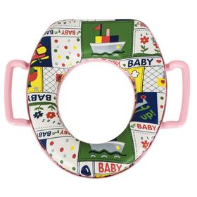 Sevi Bebe Tutmalı Pembe Klozet Adaptörü