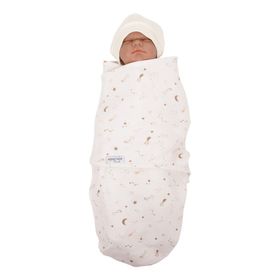 Sevi Bebe Yeni Sezon 0-3 Ay Desenli %100 Pamuklu Interlok Bebe Kundak
