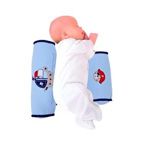Sevi Bebe Yuvarlak Güvenli Pembe Yan Yatış Yastığı