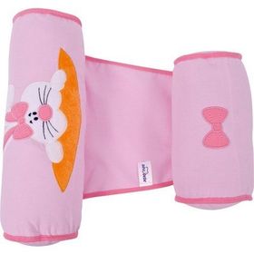 Sevi Bebe Yuvarlak Güvenli Pembe Yan Yatış Yastığı