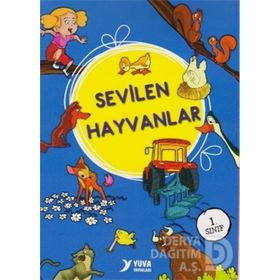 Sevilen Hayvanlar Serisi Düz Yazılı 1. Sınıf 10 Kitap Set - Yuva Yayınları Komisyon