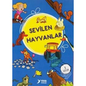 Sevilen Hayvanlar Serisi Düz Yazılı 1. Sınıf 10 Kitap Set - Yuva Yayınları Komisyon