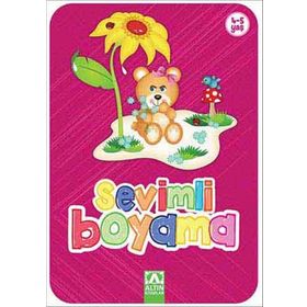 Sevimli Boyama Pembe - Altın Kitaplar Komisyon