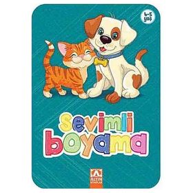 Sevimli Boyama Turkuaz - Altın Kitaplar Komisyon