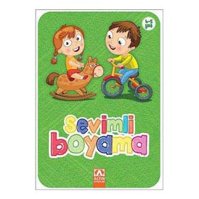 Sevimli Boyama Yeşil - Altın Kitaplar Komisyon