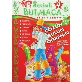 Sevimli Bulmaca 4 Eğlenin Öğrenin - kollektif