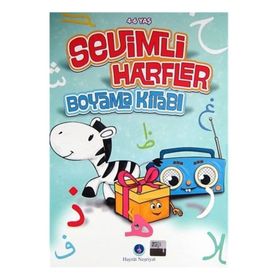 Sevimli Harfler Boyama Kitabı Hayrat Vakfı Yayınları
