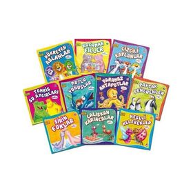 Sevimli Hayvanlar 10 Kitap Set - 1 - İlk Çocukluk - Timaş Çocuk