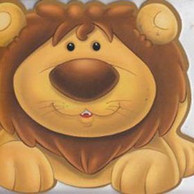 SEVIMLI HAYVANLAR ÇIKARTMALI BOYAMA ASLAN - KOLEKTIF