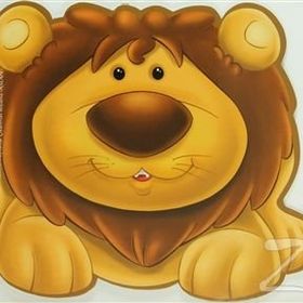 Sevimli Hayvanlar Çıkartmalı Boyama - Aslan - Kollektif