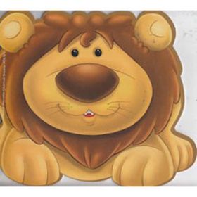 Sevimli Hayvanlar Çıkartmalı Boyama - Aslan - Kollektif