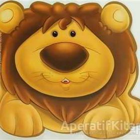 Sevimli Hayvanlar Çıkartmalı Boyama - Aslan - Kollektif