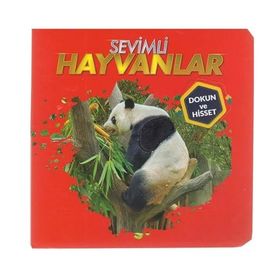 Sevimli Hayvanlar - Dokun ve Hisset - 0-6 Yaş Yayınları