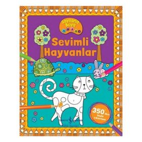 Sevimli Hayvanlar - Sayılarla Boya - İş Bankası Kültür Yayınları