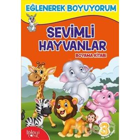 Sevimli Hayvanlar - Yıldız Çocuk Boyama Kitabı Serisi - kollektif