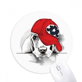 Sevimli Köpek Yuvarlak Mouse Pad