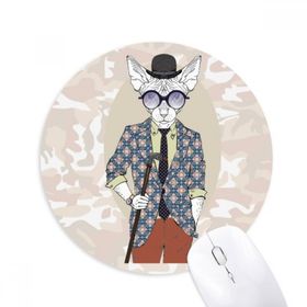 Sevimli Köpek Yuvarlak Mouse Pad