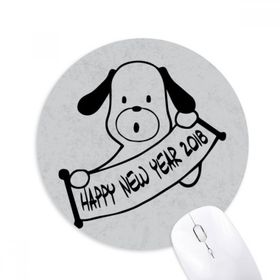 Sevimli Köpek Yuvarlak Mouse Pad