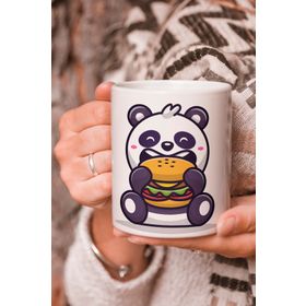 Sevimli Panda Kupa Bardak