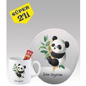Sevimli Panda Mouse Pad
