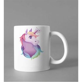 Sevimli Unicorn Tasarımı Kupa Bardak