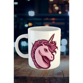 Sevimli Unicorn Tasarımı Kupa Bardak