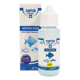 SevindirenSepet Zürich Mycro-Fish Akvaryum Balıkları için İyot Çözelti 30 ml