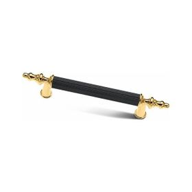 Sezgin Kumru Mat Siyah 160 mm Lüks Mobilya Dolap Çekmece Kulp