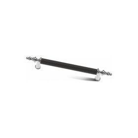 Sezgin Kumru Mat Siyah 160 mm Lüks Mobilya Dolap Çekmece Kulp