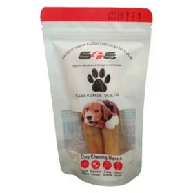 Sfs Köpek Maması Dana Kuyruk 100 gr Naturel Yetişkin Köpek Ödül Maması