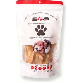 Sfs Kuzu Kafa Derisi Doğal Çiğneme Ürünü 100 gr Köpek Maması