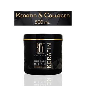 SFY Keratin Collagen 500 ml Professional Onarıcı Saç Bakım Maskesi