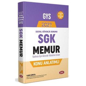 Sgk Memur Gys Konu Anlatımlı 2022 - Data Yayınları