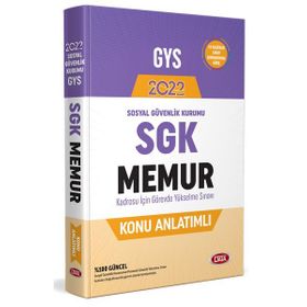 Sgk Memur Gys Konu Anlatımlı 2022 - Data Yayınları