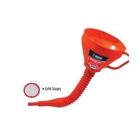 SGS 1.2 lt Çelik Süzgeçli Spiralli Huni