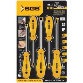 SGS 1055 5 Parça Mıknatıslı Tornavida Seti