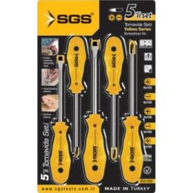 SGS 1055 5 Parça Mıknatıslı Tornavida Seti