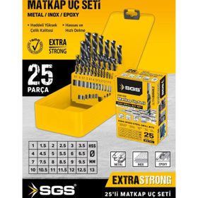 SGS 1420 25 Parça Matkap Ucu