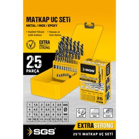 SGS 1420 25 Parça Matkap Ucu