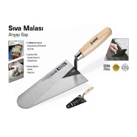 SGS 22 cm SGS384 Ahşap Saplı Sıva Malası