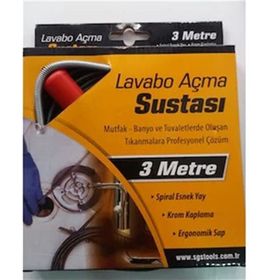 SGS 3 mt Lavabo Açma Sustası