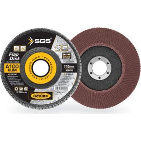 SGS 433 115 mm A100 Kum Flap Disk Zimpara