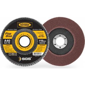 SGS 433 115 mm A100 Kum Flap Disk Zimpara
