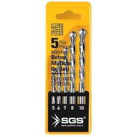 SGS 5-6-7-8-10 mm Matkap Ucu Seti