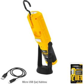 SGS 5054 Şarjlı Led Fener 350 Lümen